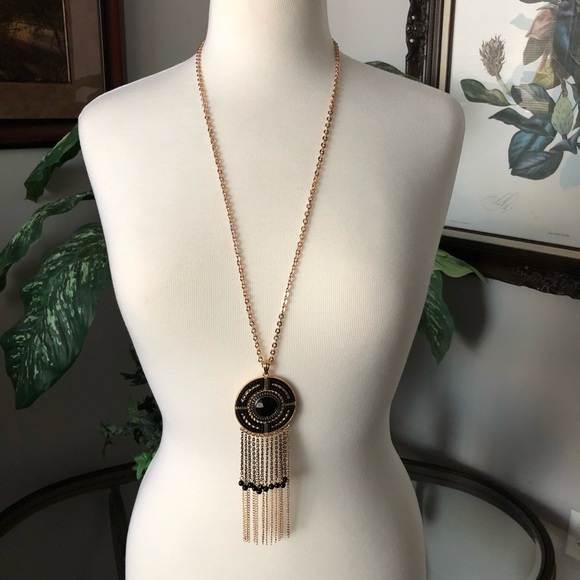 Necklace Black & Gold - Picture 6 of 6